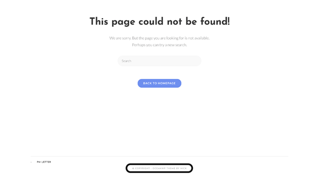 الصفحة غير متوفرة - خطأ 404
