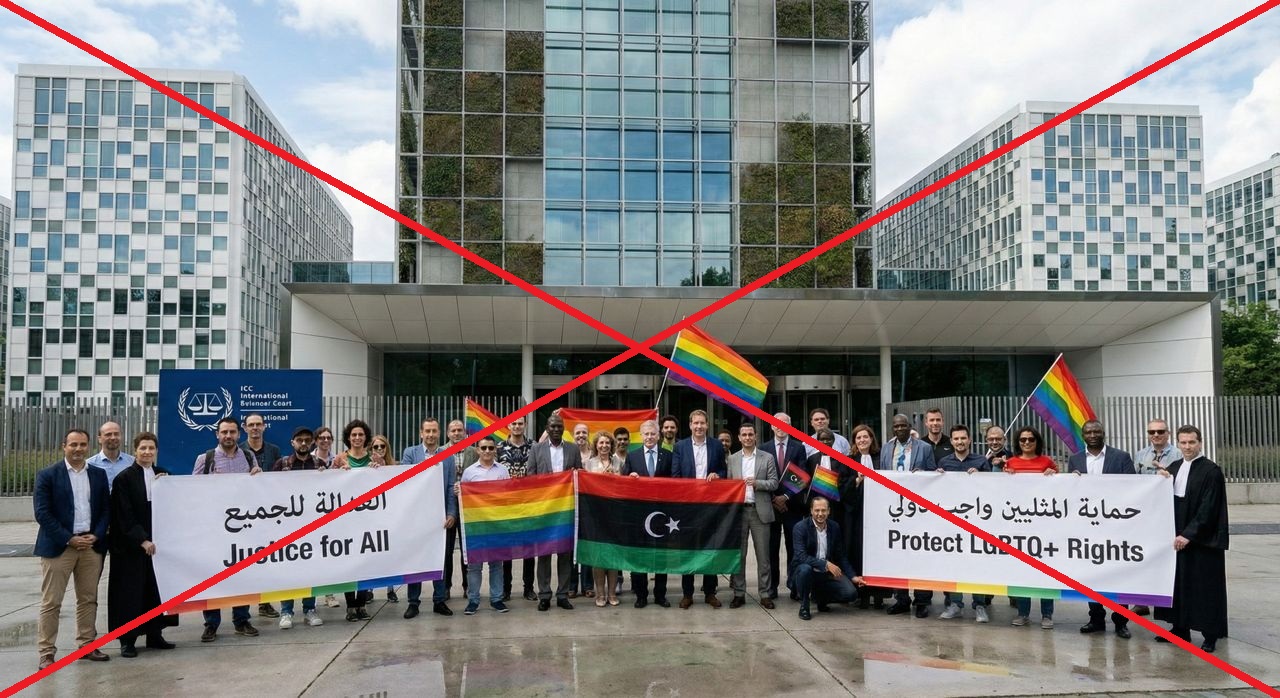 زائف: هذه الصورة مولدة بالذكاء الاصطناعي ولا صحة للتحذيرات المزعومة من الجنائية الدولية