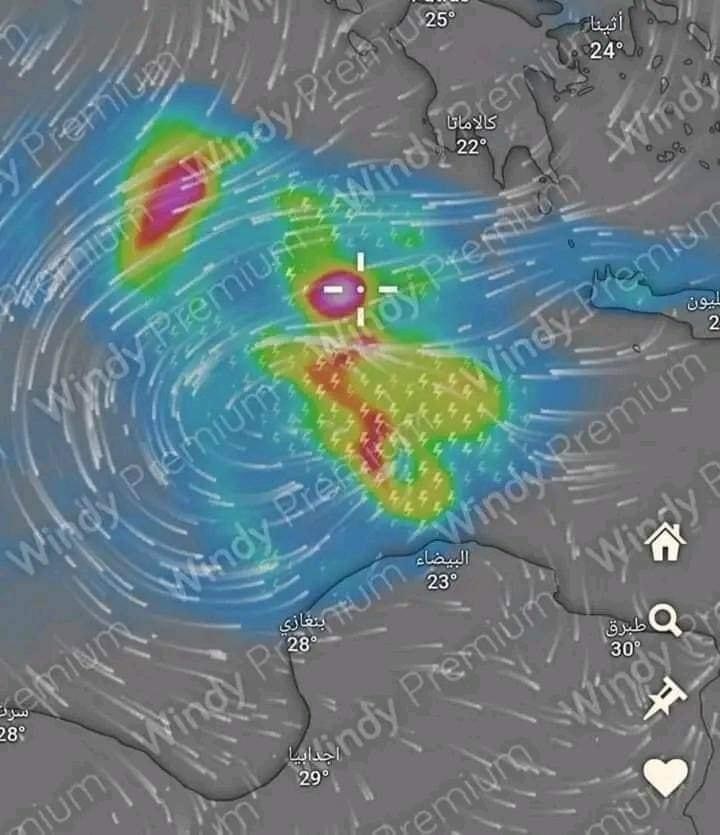 Image accompanying "انباء عن إعلان حالة الطورئ في المنطقة الشرقية اعتبارآ من يوم 9 / 9 بسبب التحذيرات الصادرة من قبل الارصاد الجوية عن قدوم منخفض جوي الاسبوع القادم قد يتحول الي ع